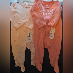 Baby 2-way Zipper Footed Sleepers Bundle